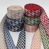 5 meters Zig Zag / Thunder Webbing 38mm #RUB3514 - ACCESSOIRES LEDUC BV